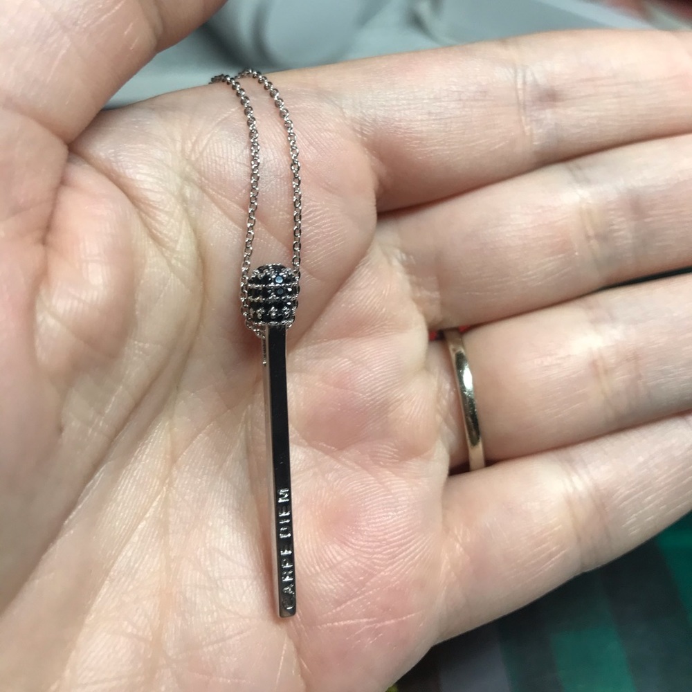 Matchstick Pendant Necklace - Picture 5 of 8